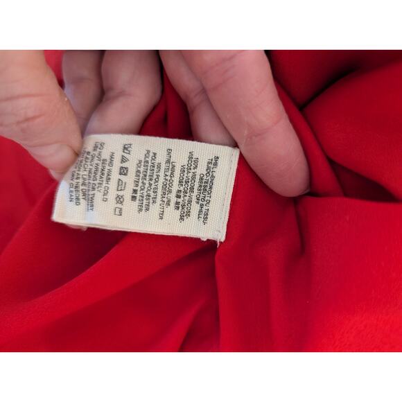 Free People Crystal Clear Mini Dress- Size Small- Red - Picture 10 of 11